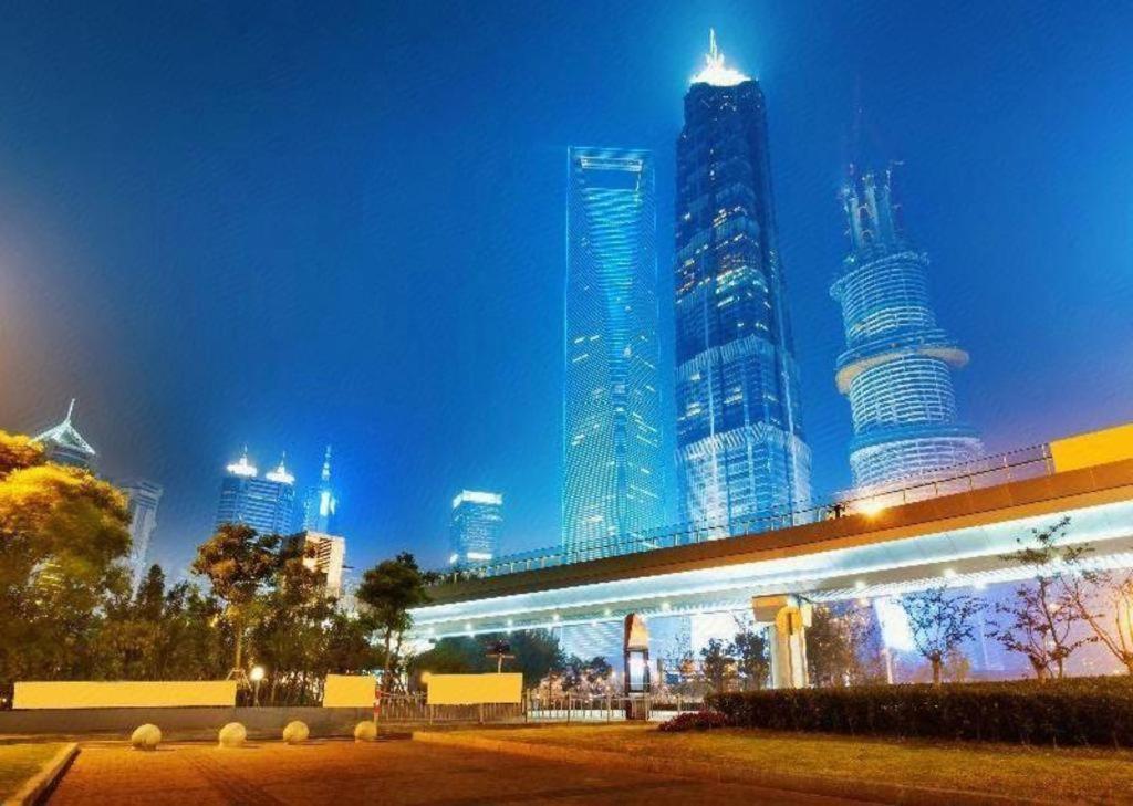 Home Inn Plus Shanghai New International Expo Center Yushan Road Yuanshen Sports Buitenkant foto